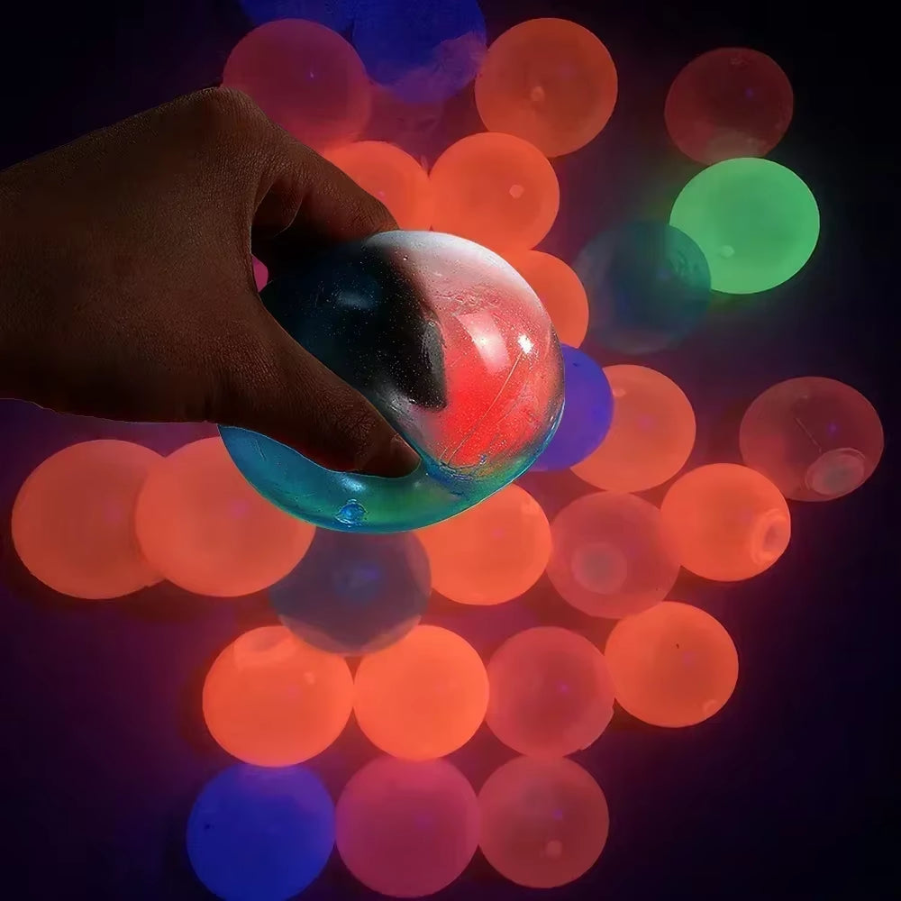  Glow in the Dark Sensory Bounce Balls