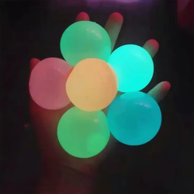  Glow in the Dark Sensory Bounce Balls