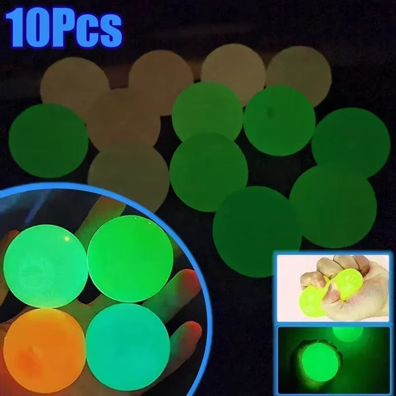  Glow in the Dark Sensory Bounce Balls